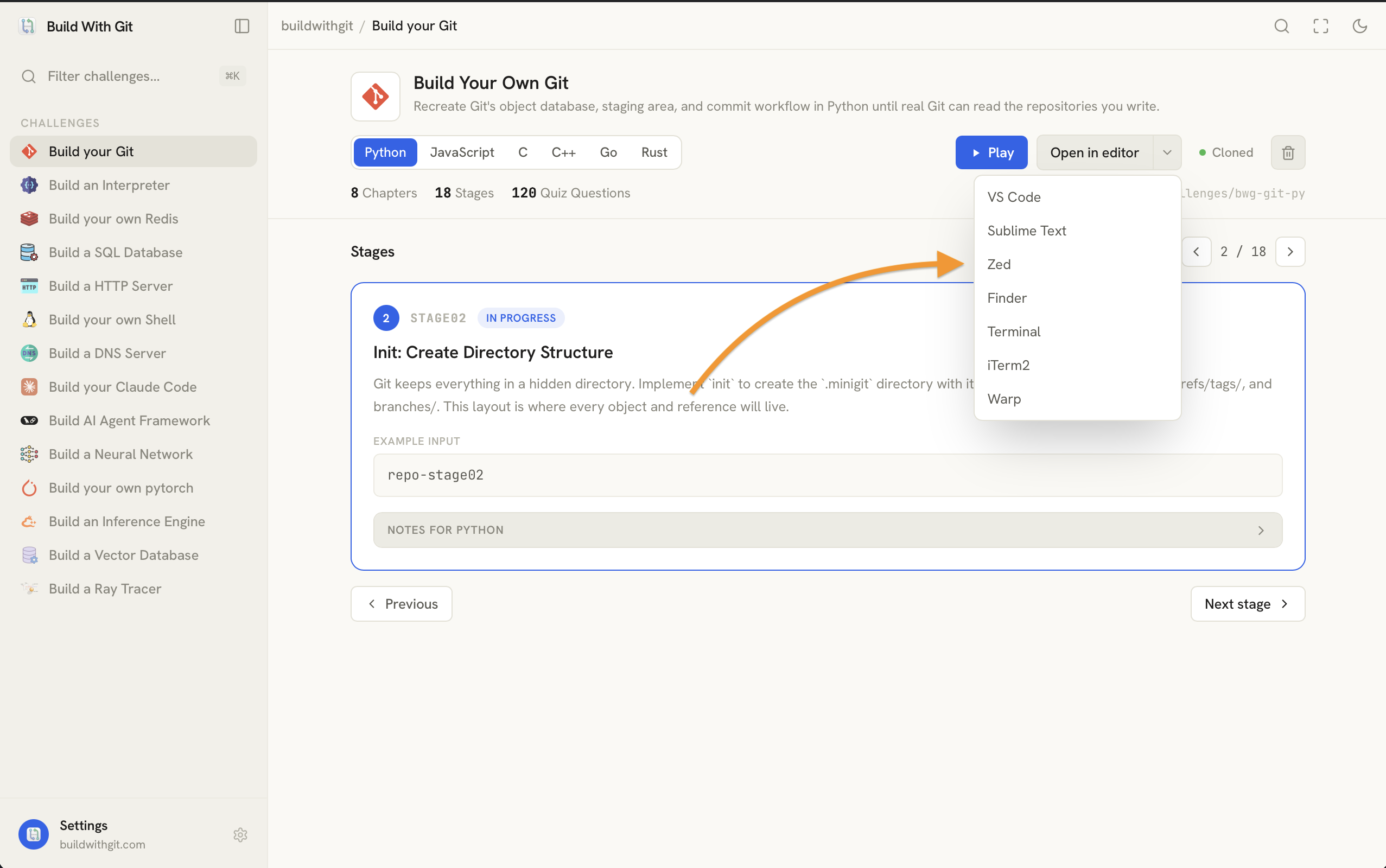Open in your editor